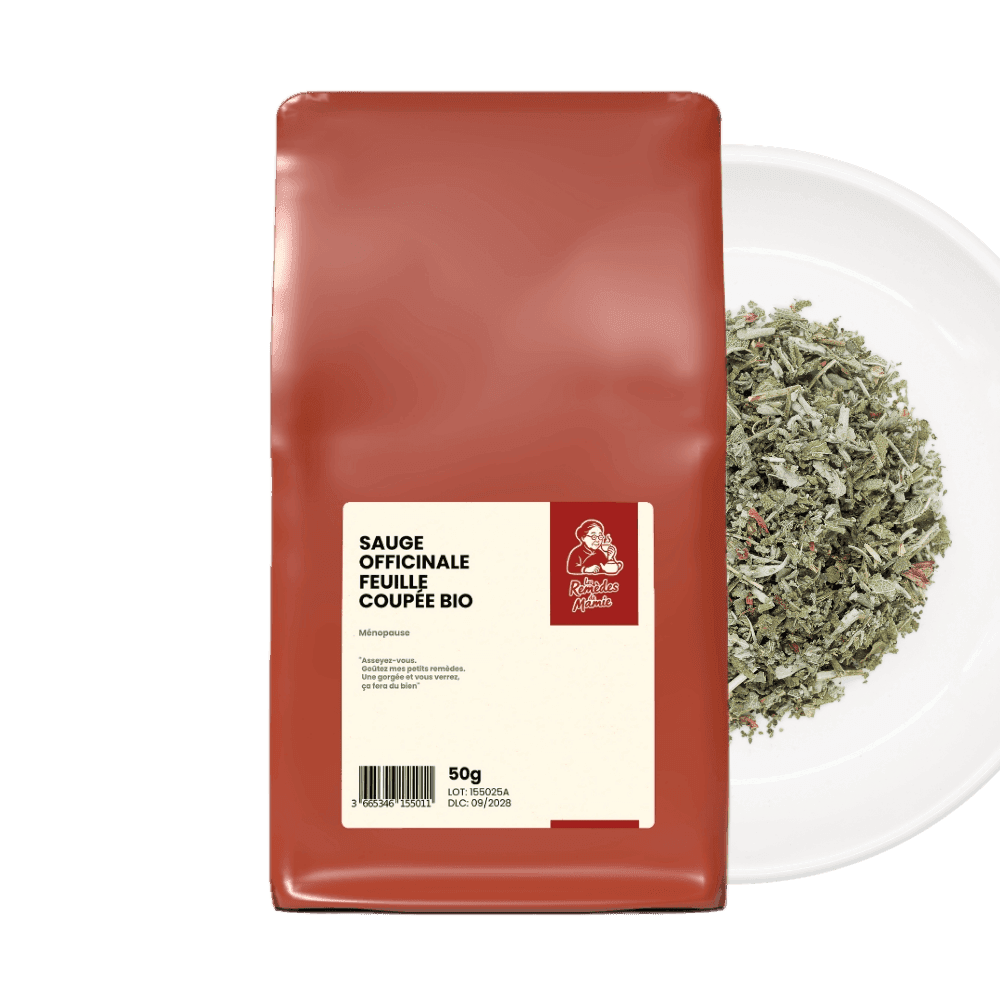 SAUGE OFFICINALE FEUILLE COUPÉE BIO