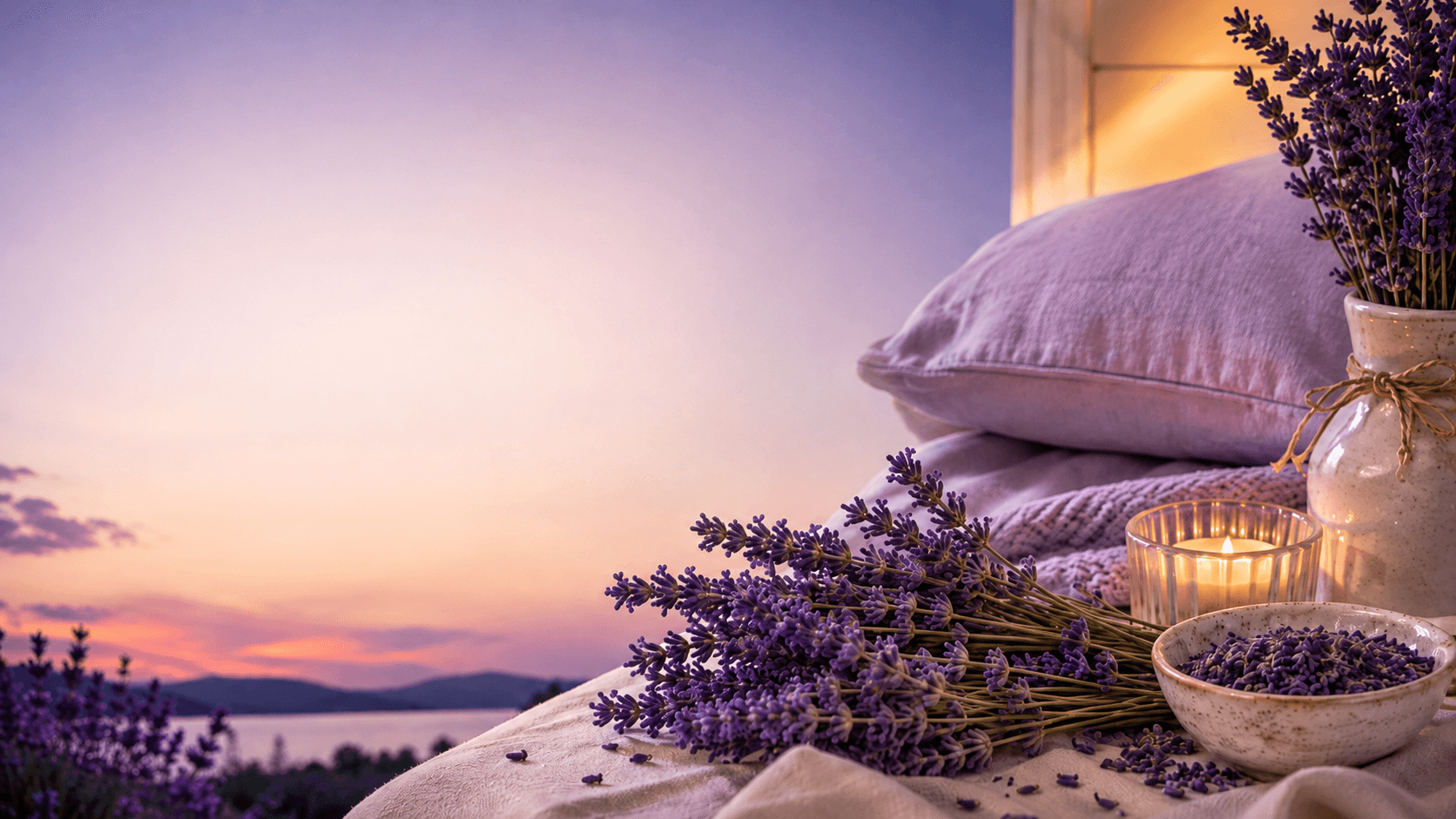 Ma lavande : ma fleur du soir pour t'apaiser et bien dormir