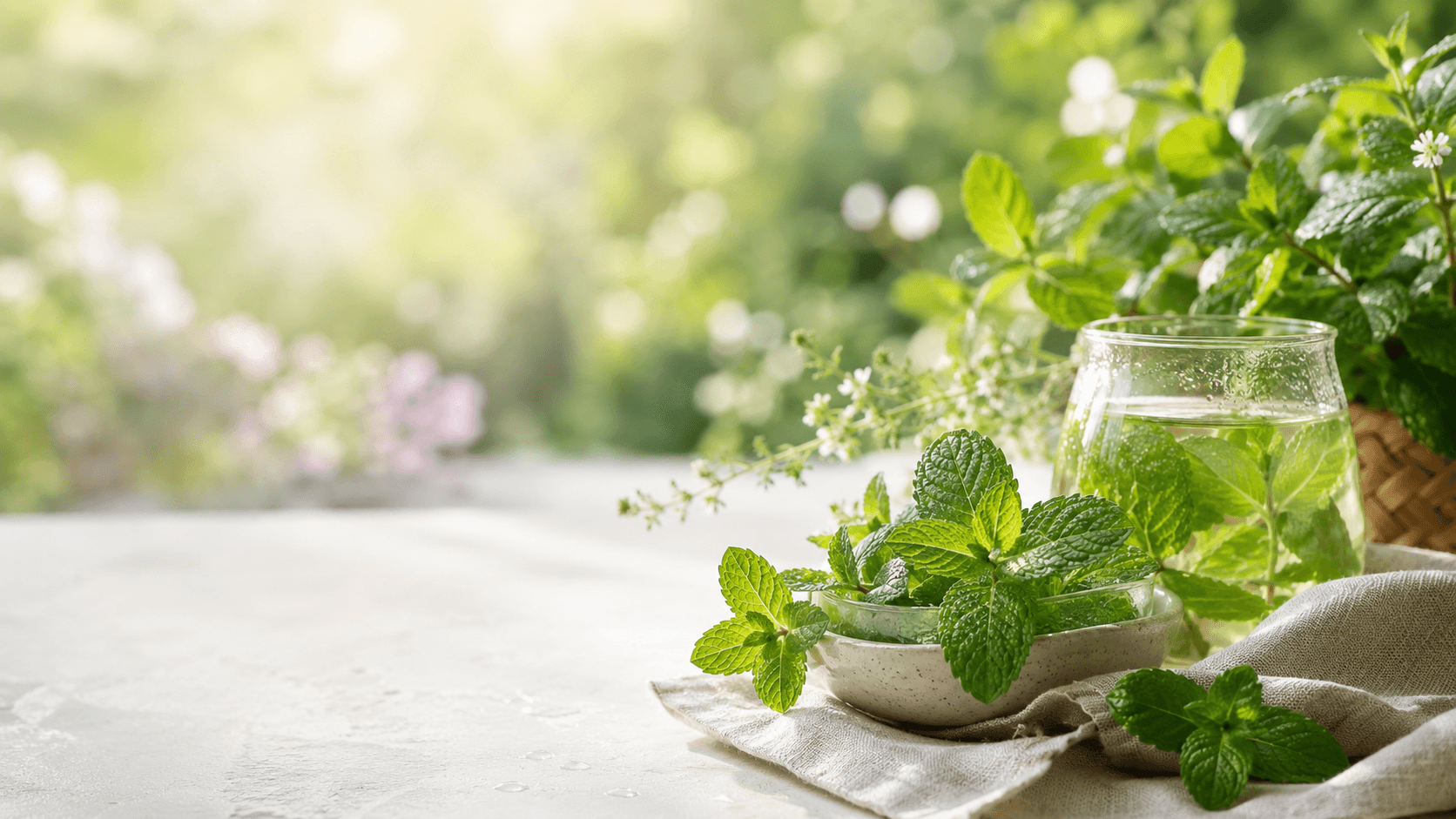 Ma menthe poivrée : la fraîcheur du jardin qui te fait du bien