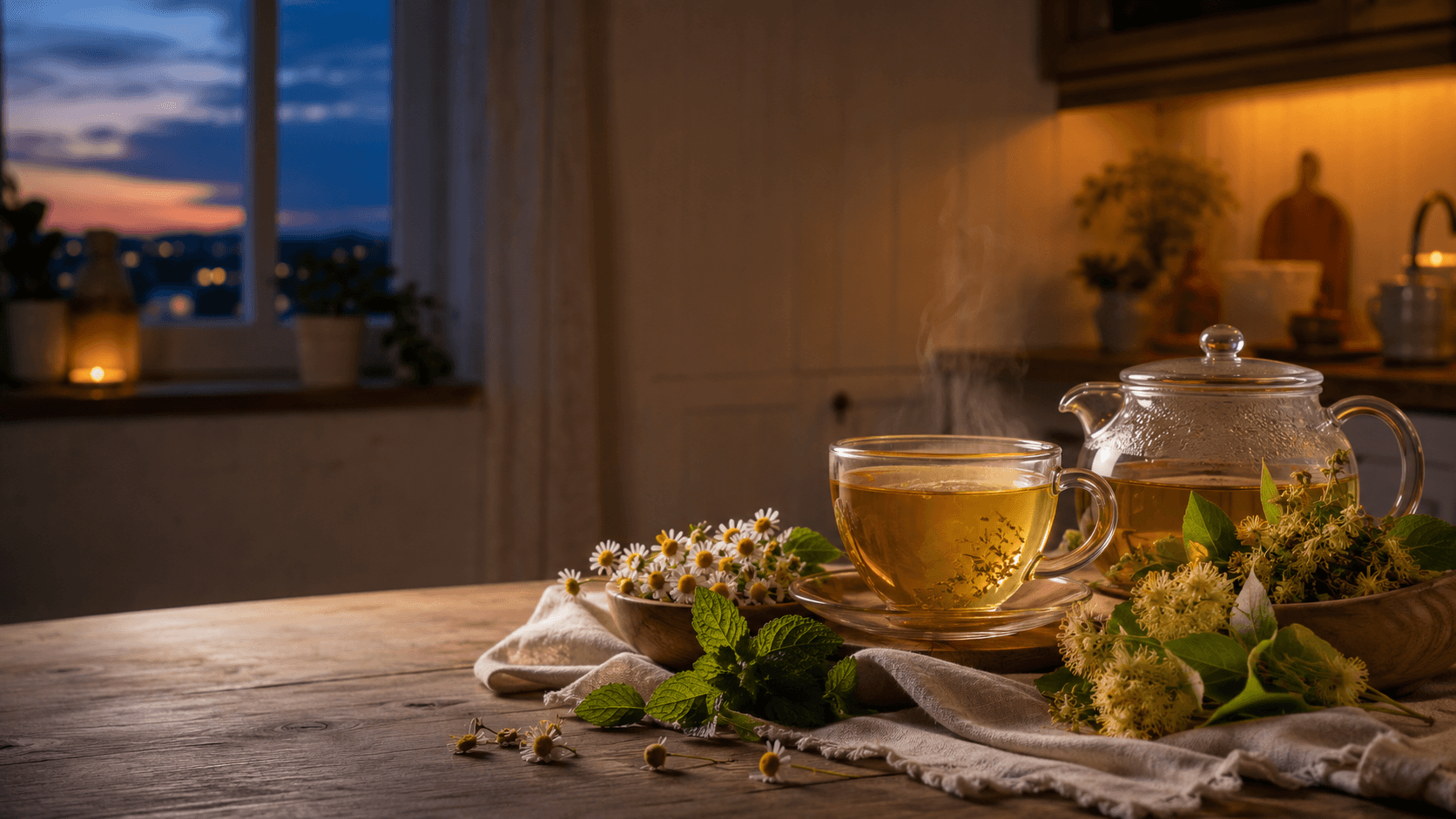 Ma tisane du soir : mes trois plantes pour que tu dormes bien